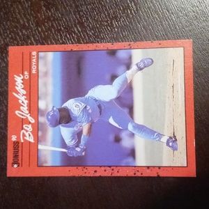 1990 Donruss Inc. Bo Jackson trading card